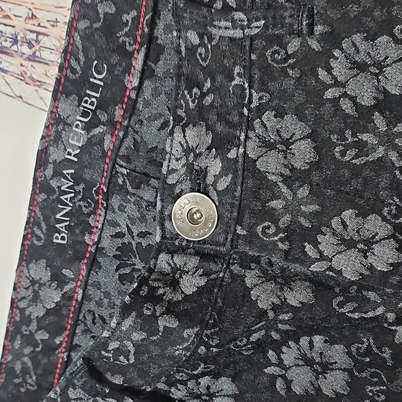 Banana Republic Floral Skinny Jeans Size 27 - Picture 3 of 5